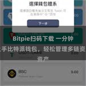 Bitpie扫码下载 一分钟上手比特派钱包，轻松管理多链资产