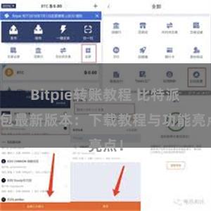 Bitpie转账教程 比特派钱包最新版本：下载教程与功能亮点！