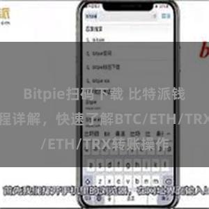 Bitpie扫码下载 比特派钱包转账教程详解，快速了解BTC/ETH/TRX转账操作