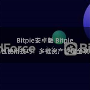 Bitpie安卓版 Bitpie钱包使用技巧：多链资产管理全攻略