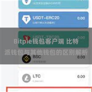 Bitpie钱包客户端 比特派钱包与其他钱包的区别解析