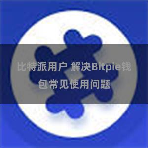 比特派用户 解决Bitpie钱包常见使用问题