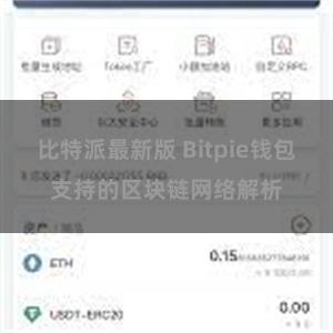 比特派最新版 Bitpie钱包支持的区块链网络解析