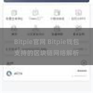 Bitpie官网 Bitpie钱包支持的区块链网络解析