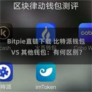 Bitpie直链下载 比特派钱包 VS 其他钱包：有何区别？