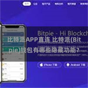 比特派APP直连 比特派(Bitpie)钱包有哪些隐藏功能？