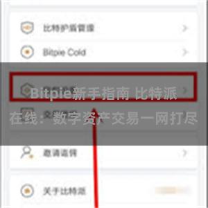 Bitpie新手指南 比特派在线：数字资产交易一网打尽