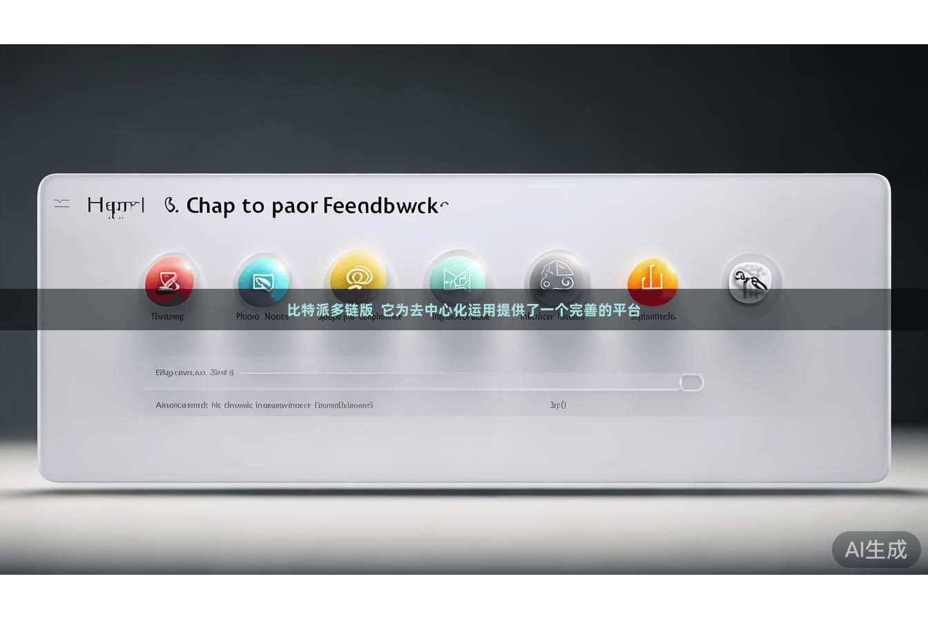 比特派多链版  它为去中心化运用提供了一个完善的平台