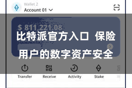 比特派官方入口  保险用户的数字资产安全